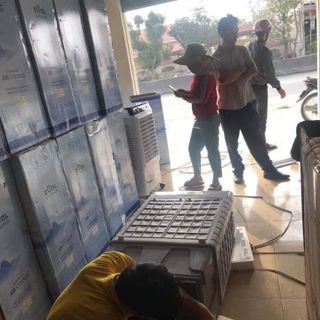 Quạt điều hoà hơi nước DAICHI Dung tích 50L