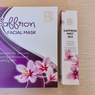 Mặt Nạ Saffron Facial Mask Bs Cosmetics Hàn Quốc 5 miếng - Công ty Tây Á