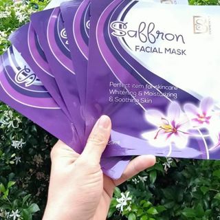 Mặt Nạ Saffron Facial Mask Bs Cosmetics Hàn Quốc 5 miếng - Công ty Tây Á