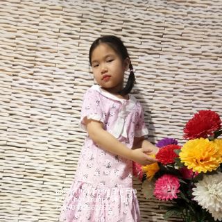 váy hoa thô mềm