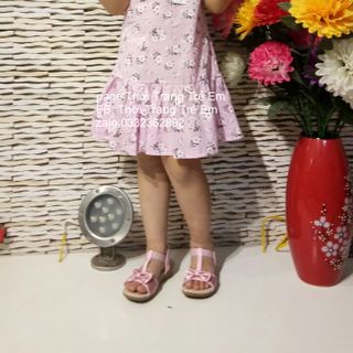 váy hoa thô mềm