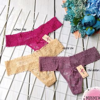 QUẦN LỌT KHE REN 6214