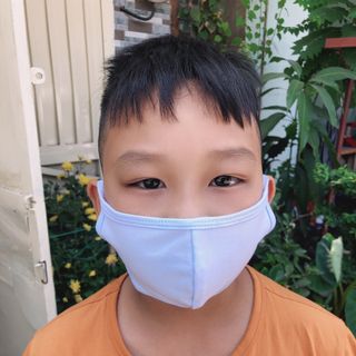 Khẩu trang 100 cotton 2 lớp