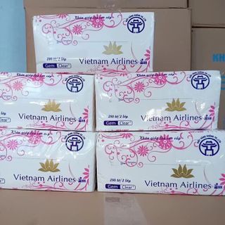 Giấy ăn rút VietnamAirline hàng cao cấp giá sỉ