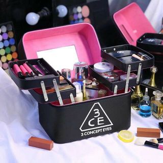 Hộp đựng mỹ phẩm trang điểm 4 tang