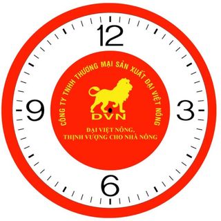 đồng hồ treo tường quảng cáo