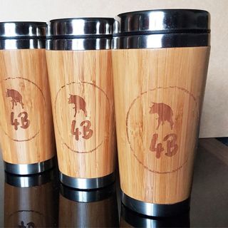 cốc cà phê giữ nhiệt vỏ tre
