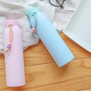 Bình giữ nhiệt vỏ nhựa lúa mạch 450ml