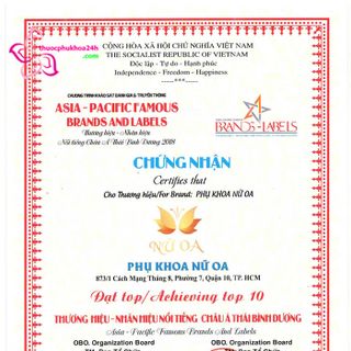 Dung Dịch Vệ Sinh Nữ Oa