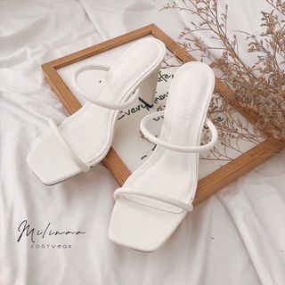 Dép quai ngang mảnh tròn