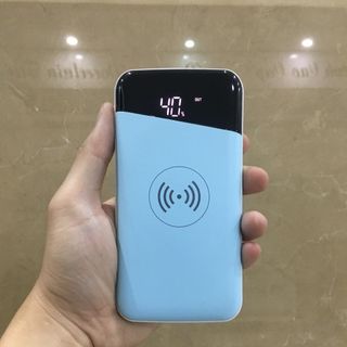 Pin Sạc Dự Phòng Có Sạc Không Dây Minasi 10000 mAh