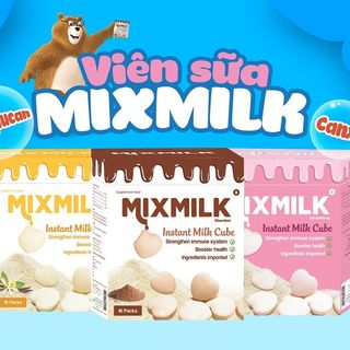 Sữa viên ăn liền tăng sức đề kháng Mixmilk hương vani
