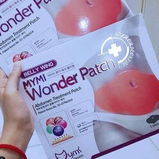Miếng dán tan mỡ bụng Mymi Wonder Patch Hàn Quốc - Hộp gồm 5 miếng dán hàng loại mới