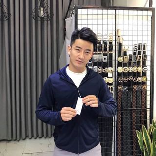 Áo khoác chống nắng nam Airism làm mát thời trang
