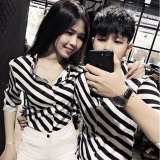 ÁO SƠ MI CẶP ĐÔI 8 giá sỉ