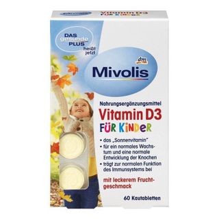 Viên ngậm bổ sung VITAMIN D3 FUR KINDER 60 viên