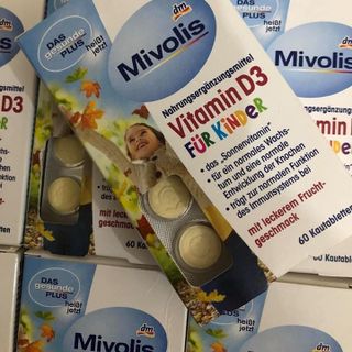 Viên ngậm bổ sung VITAMIN D3 FUR KINDER 60 viên