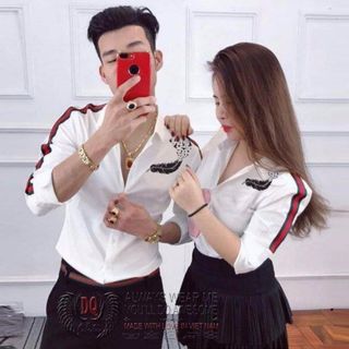 ÁO SƠ MI CẶP ĐÔI 9 giá sỉ