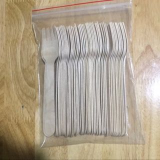 Nĩa gỗ 160mm dùng 1 lần