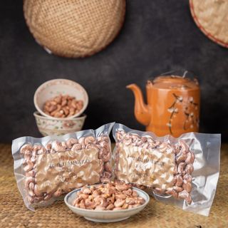 Hạt điều VN NUTS - Hạt điều rang muối vỏ lụa VN NUTS cao cấp 500g