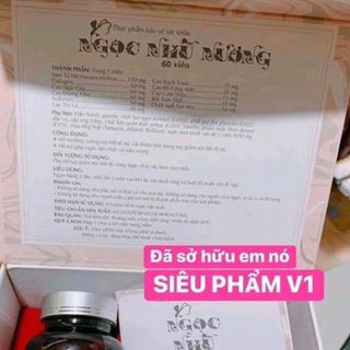 Viên uống nở ngực Ngọc Nhũ Nương