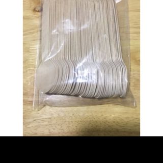 Muỗng gỗ 160mm dùng 1 lần