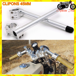 Ghi ĐÔNG CAFE RACER - GHI ĐÔNG CLIP ON 45mm Chuyên độ tay lái Cafe Racer