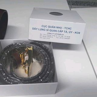 dây thắt lưng cấp tá cấp úy và cấp tướng