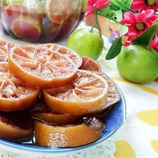 Mứt chanh đào ngâm đường phèn 1kg
