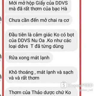 Dung dịch vệ sinh Nữ Oa Dùng là phê