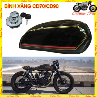 BÌNH XĂNG ĐỘ - BÌNH XĂNG CD70 và CD90 chuyên độ xe Cafe racer tracker Clasic