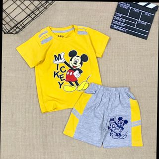 Bộ thun cotton 4 chiều bé trai 8-25kg