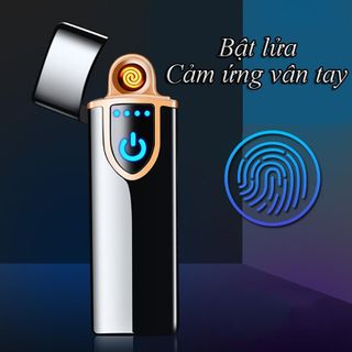 bật lửa điện cảm ứng vân tay sạc bằng usb giá sỉ​ giá bán buôn