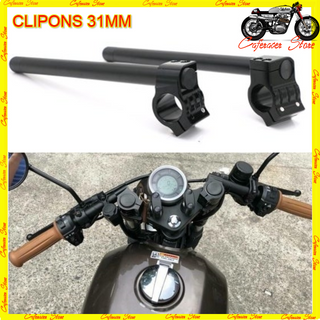 Ghi ĐÔNG CAFE RACER - GHI ĐÔNG CLIP ON 31mm Chuyên độ tay lái Cafe Racer