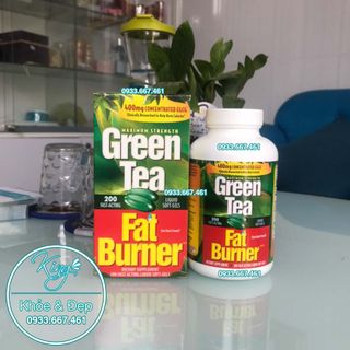 Viên Uống Giảm Cân Green Tea Fat Burner giá sỉ
