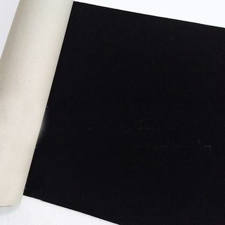 Decal nhung chuyên dùng dán hộp quà có keo sẵn