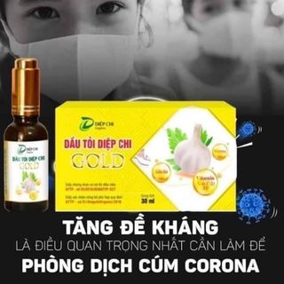 Dầu tỏi diệp chi gold