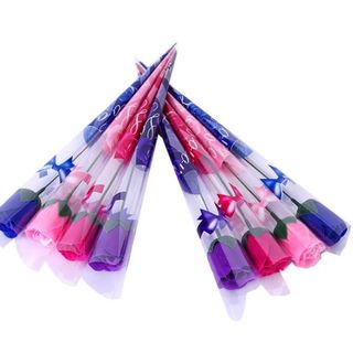 Hoa sáp Hoa hồng sáp thơm nguyên cây hàng y hình sỉ 6k