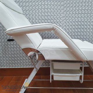 Giường phun xăm ghế tiêm Filler – Màu trắng YH-82006