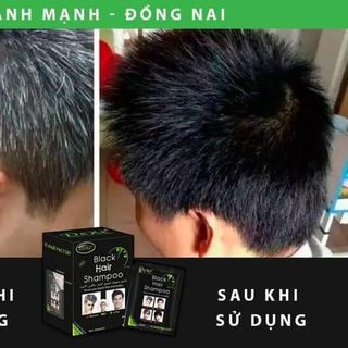 DẦU GỘI NHUỘM TÓC THẢO DƯỢC DEXE - MÀU ĐEN