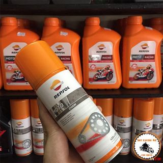 Chai Xịt Dưỡng Sên Repsol Moto Chain 400ml Made In Spain