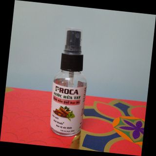 Nước rửa tay khô PROCA tinh dầu quế bạc hà 50ml