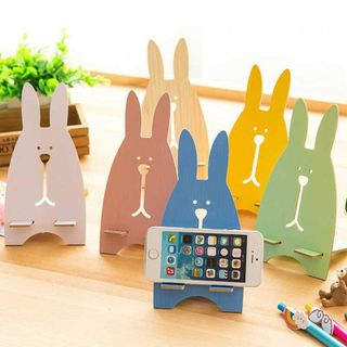Giá Đỡ Điện Thoại Hình Thú Bằng Gỗ