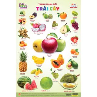 tranh nhận biết cho bé