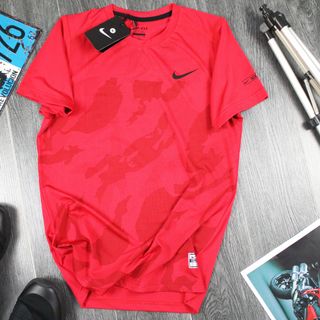 Quần áo thể thao - NIKE camo thun dệt kim xịn - co giãn 4 chiều