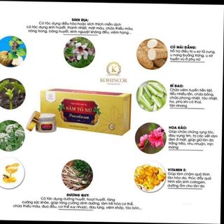Viên uống sâm tố nữ