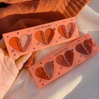 Phấn Má Hồng - Highligh - Phấn Mắt 3in1 Kiss Beauty