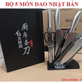 Bộ Dao 5 Món Nhật Bản