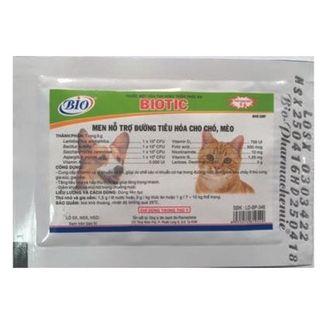 COMBO 10 GÓI MEN TIÊU HÓA HỖ TRỢ ĐƯỜNG TIÊU HÓA CHÓ MÈO BIOTIC-79206