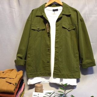 Áo khoác kaki nam nữ unisex